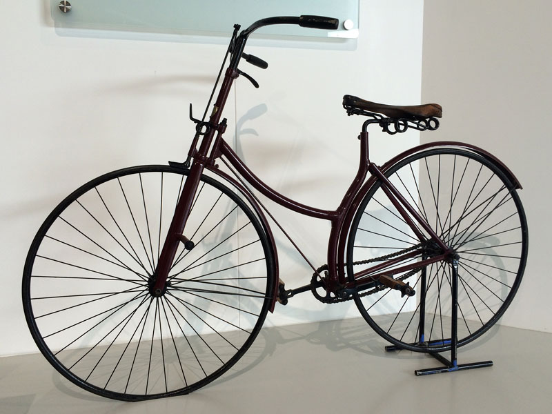 Late 1800's Safety Bicycle created by John Kemp Starley.