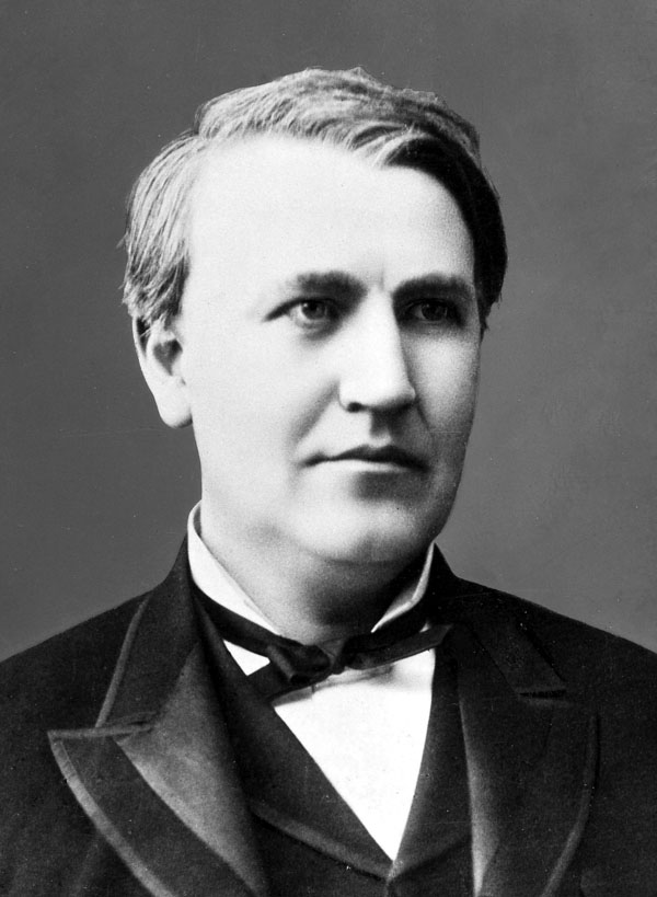 Thomas Edison circa 1882
