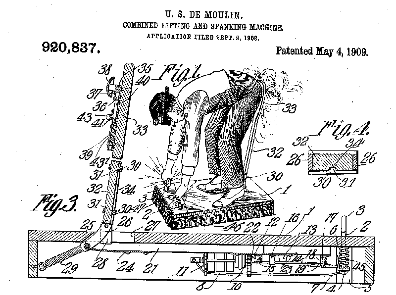 The Spanking Machine - Funny Patents Part 1 - Patent Earth