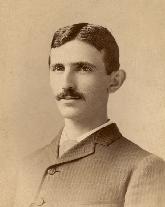 Nikola Tesla circa 1885