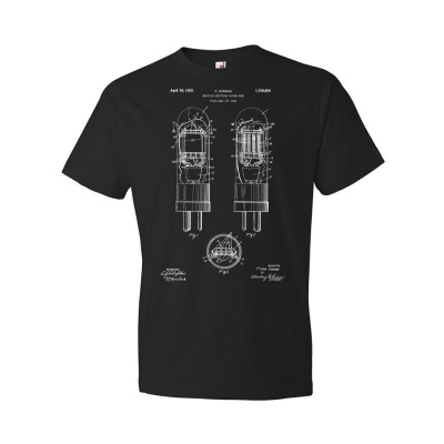 Vacuum Tube Patent T-Shirt
