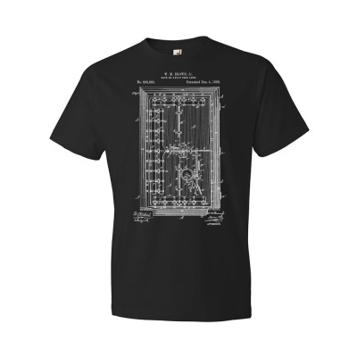 Bank Vault Door Patent T-Shirt