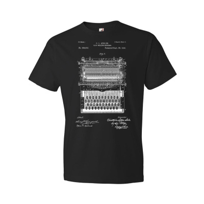 Typewriter Patent T-Shirt