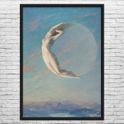 Albert Aublet Selene Art Print