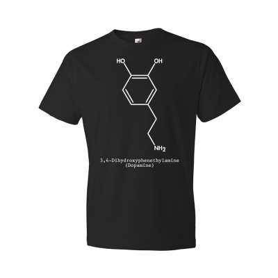 Dopamine Molecule Patent T-Shirt