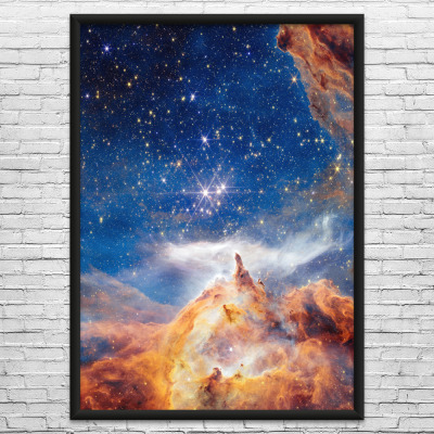 JWST Star Birth Space Wall Art